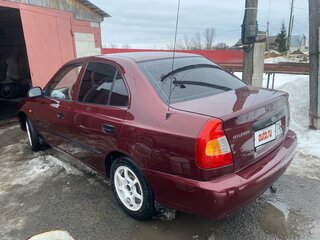 2008 Hyundai Accent ТагАЗ II, красный, 570000 рублей, вид 1