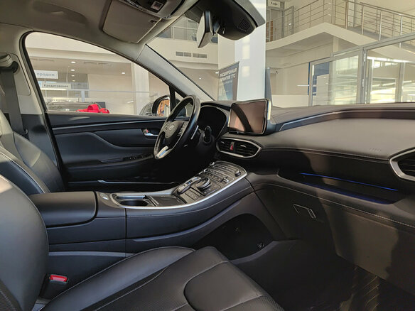 2022 Hyundai Santa Fe IV Рестайлинг, синий, 3469000 рублей - вид 10