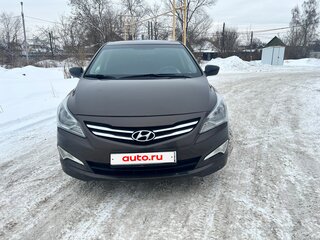 2014 Hyundai Solaris I, коричневый, 870000 рублей, вид 1
