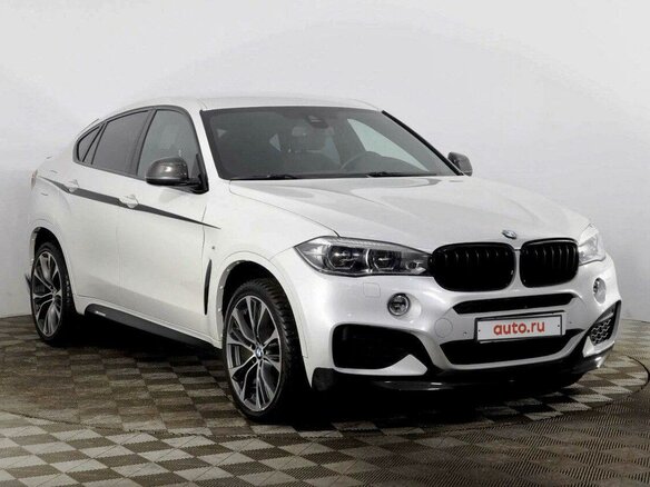 2017 BMW X6 30d II (F16), белый, 4390900 рублей