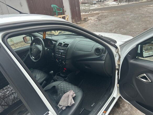 2023 Lada (ВАЗ) Granta Euro-2 I Рестайлинг, белый, 840000 рублей - вид 4