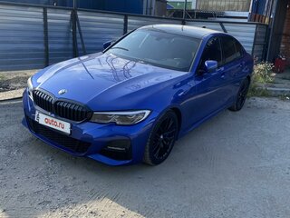 2020 BMW 3 серии 320d xDrive VII (G2x), синий, 4200000 рублей, вид 3