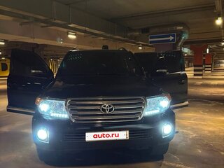 2008 Toyota Land Cruiser 200 Series, чёрный, 2800000 рублей, вид 1