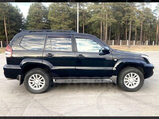 2008 Toyota Land Cruiser Prado 4-speed 120 Series Рестайлинг, чёрный, 2950000 рублей, вид 5