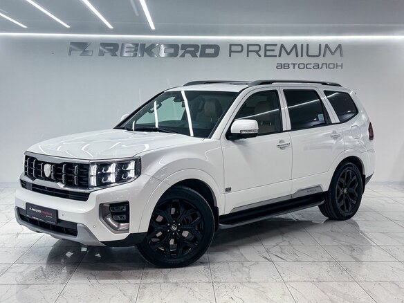 2019 Kia Mohave I Рестайлинг 2, белый, 3700000 рублей