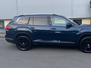 2019 Volkswagen Atlas I, синий, 3500000 рублей, вид 4