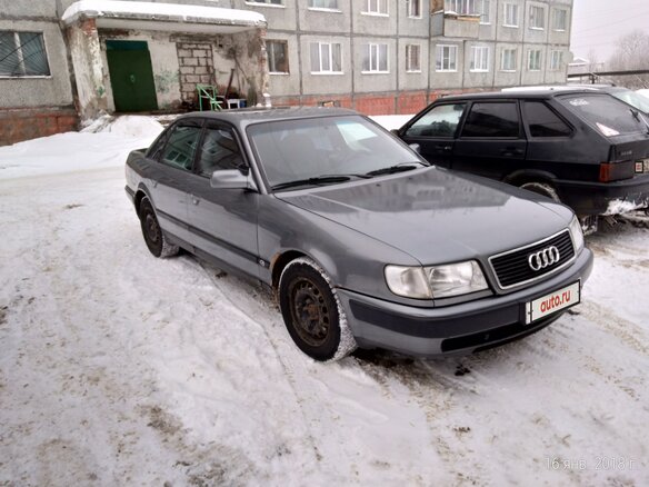 1991 Audi 100 IV (C4), серый - вид 1