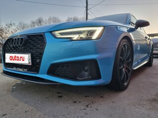 2018 Audi A4 V (B9), голубой, 4990000 рублей, вид 5