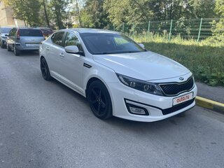 2015 Kia Optima III Рестайлинг, белый, 1390000 рублей, вид 3