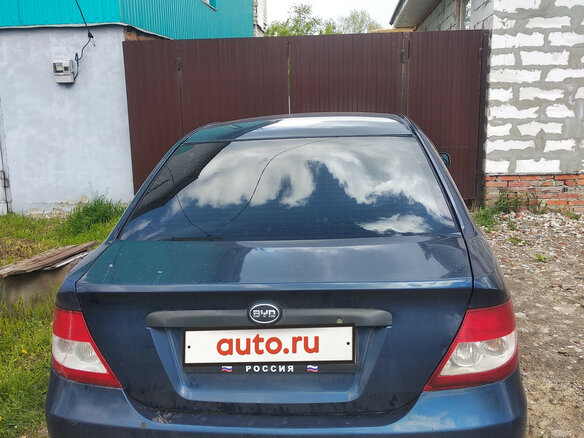 2011 BYD F3 I, синий - вид 2