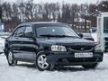 2007 Hyundai Accent ТагАЗ II, чёрный
