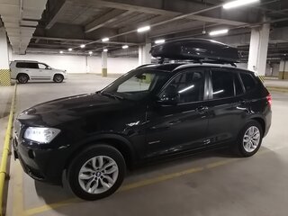 2013 BMW X3 28i xDrive II (F25), чёрный, 1850000 рублей, вид 4