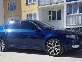 2014 Skoda Octavia III (A7), синий, 1450000 рублей, вид 1