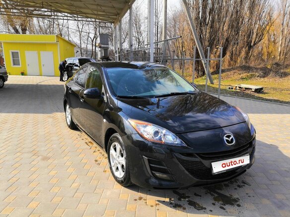 2010 Mazda 3 II (BL), чёрный, 890000 рублей - вид 3