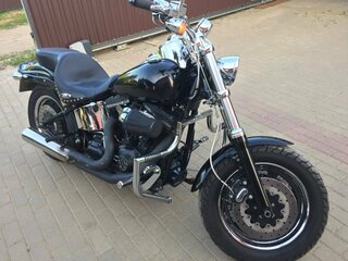 2009 Harley-Davidson Softail Custom, чёрный, 679239 рублей, вид 4
