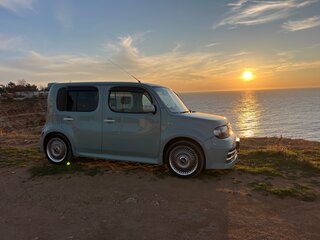2014 Nissan Cube III (Z12), зелёный, 1230000 рублей, вид 3