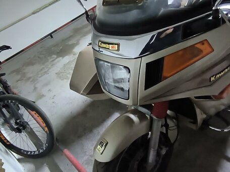 1988 Kawasaki ZG1200 Voyager, коричневый, 450000 рублей, вид 3