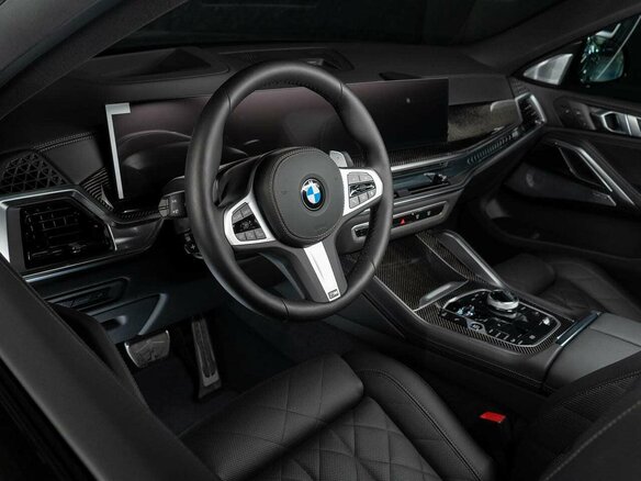 2026 BMW X6 40i III (G06) Рестайлинг, синий, 16590000 рублей - вид 12