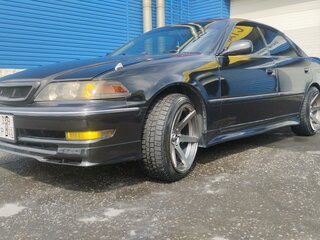 1996 Toyota Mark II VIII (X100), чёрный, 1050000 рублей, вид 3