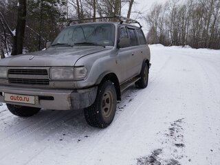 1993 Toyota Land Cruiser 80 Series, серебристый, 1300000 рублей, вид 1