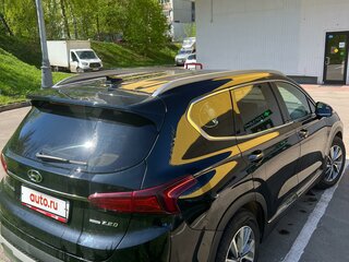 2019 Hyundai Santa Fe IV, чёрный, 3049000 рублей, вид 3