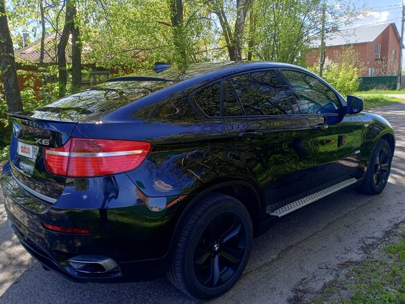 2010 BMW X6 ActiveHybrid I (E71), чёрный - вид 2