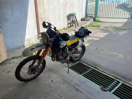 1996 Suzuki Djebel 250, синий, 265000 рублей, вид 2