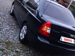 2008 Hyundai Accent ТагАЗ II, чёрный, 540000 рублей, вид 3