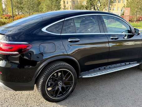2022 Mercedes-Benz GLC Coupe 300 e I (C253) Рестайлинг, чёрный, 6780000 рублей, вид 5