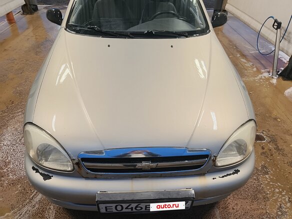2007 Chevrolet Lanos I, серебристый, 130000 рублей