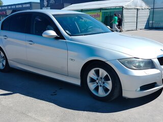 2008 BMW 3 серии 320i V (E90/E91/E92/E93), серебристый, 850000 рублей, вид 4