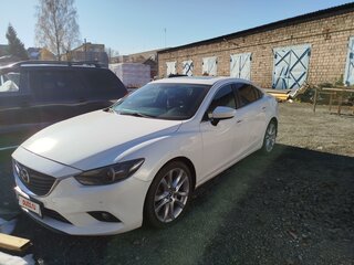 2013 Mazda 6 III (GJ), белый, 1370000 рублей, вид 1