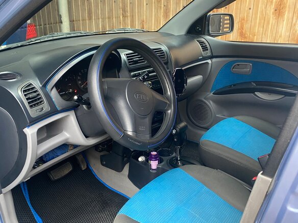 2005 Kia Picanto I, голубой, 550000 рублей - вид 12