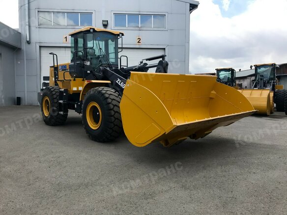2020 XCMG ZL - series, жёлтый - вид 4