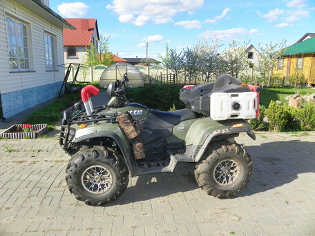 2014 Arctic Cat 700 Series, зелёный, 675427 рублей, вид 2