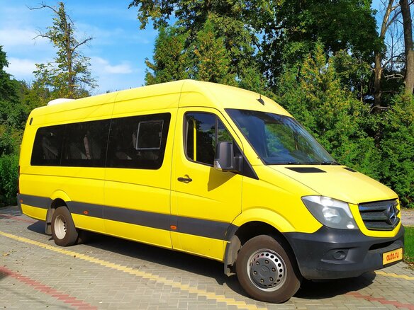 2017 Mercedes-Benz Sprinter, жёлтый, 5450000 рублей - вид 1