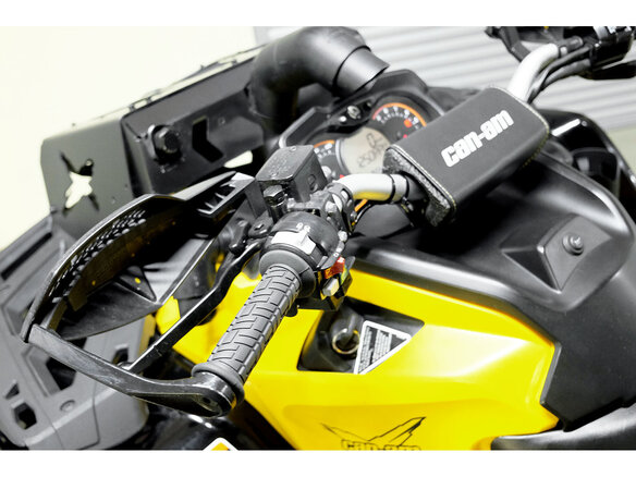 2012 BRP Can-Am Outlander 1000, жёлтый - вид 4
