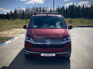2019 Volkswagen Multivan T6 Рестайлинг, красный, 6900000 рублей, вид 2