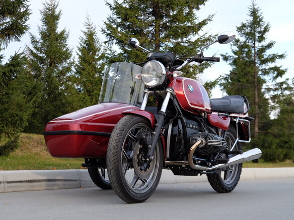 1985 BMW R 80, пурпурный - вид 21