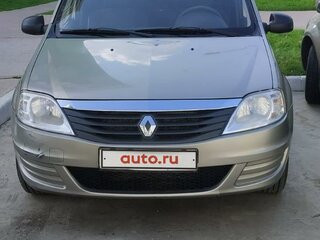 2010 Renault Logan I Рестайлинг, бежевый, 530000 рублей, вид 5