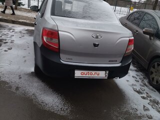 2012 Lada (ВАЗ) Granta I, серебристый, 280000 рублей, вид 4