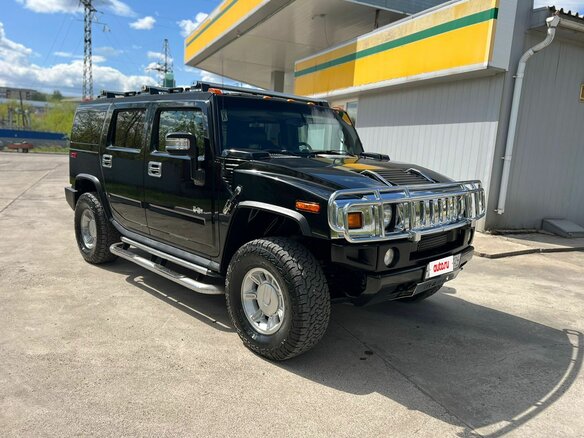 2007 Hummer H2 I, чёрный, 3450000 рублей