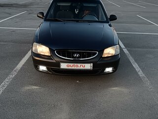 2007 Hyundai Accent ТагАЗ II, синий, 390000 рублей, вид 1