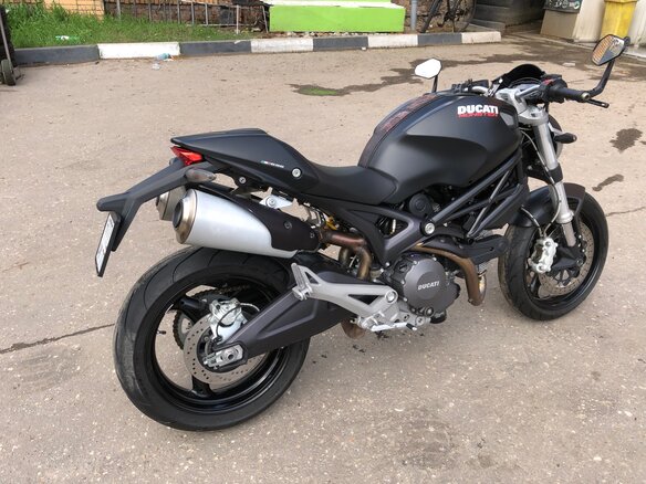 2012 Ducati Monster 696, чёрный, 450000 рублей - вид 11