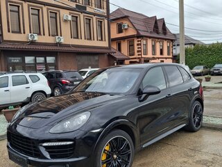 2012 Porsche Cayenne Turbo II (958), чёрный, 2600000 рублей, вид 1