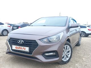2018 Hyundai Solaris II, коричневый, 1290000 рублей, вид 5