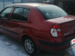 2005 Renault Symbol I Рестайлинг, красный, 270000 рублей, вид 3