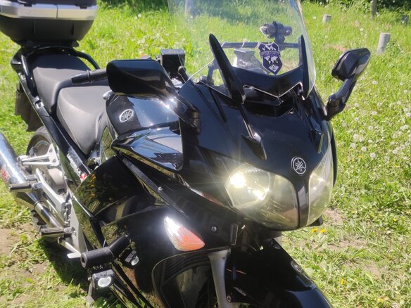 2008 Yamaha FJR1300, чёрный, 550000 рублей - вид 2
