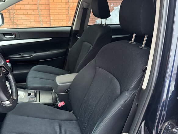 2014 Subaru Outback IV Рестайлинг, синий, 1800000 рублей - вид 12