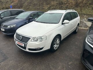 2009 Volkswagen Passat B6, белый, 1050000 рублей, вид 1